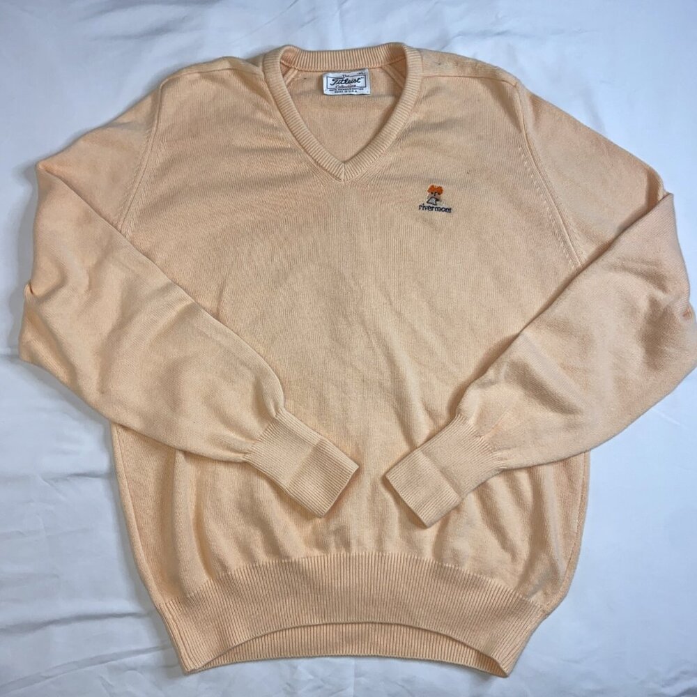 Titleist Peach V-Neck Sweater